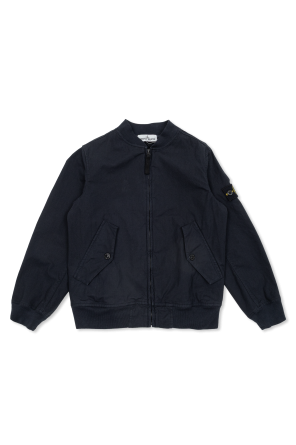 Stone Island Junior Jacket with logo patch | Kids's | Vitkac